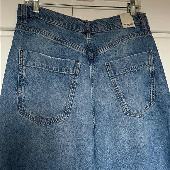 Free People We The Free Wide Leg Jeans - Picture 6 of 7
